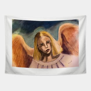 It Came Upon A Midnight Clear Angel Tapestry