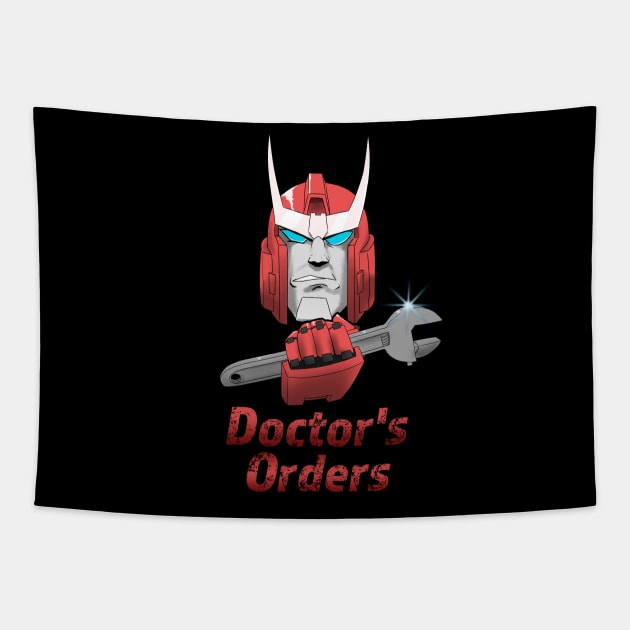 Ratchet's Orders Tapestry by SuperStarK