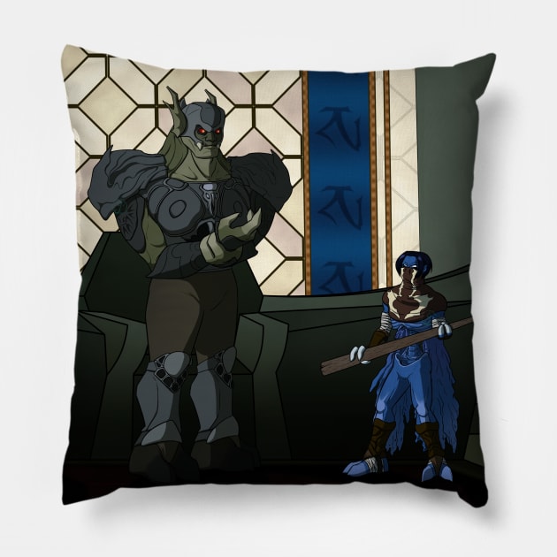 Soul Reaver - Unbound at last Pillow by JuditangeloZK