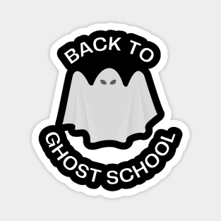 Back To Ghost School Halloween Magnet