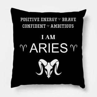 aries horoscope 02 Pillow