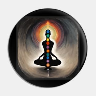 Meditation points Pin