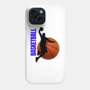 basketball player in the jump Phone Case