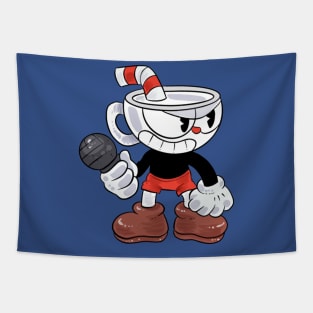 cuphead Tapestry