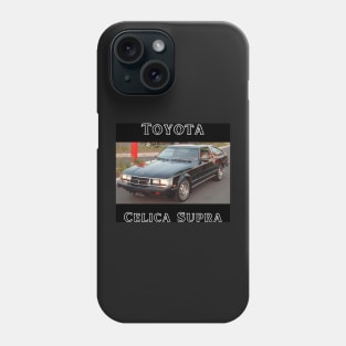 Toyota Celica Supra A50 - Black and White Design Phone Case