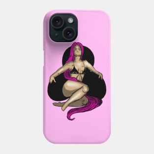 Queen of Clubs Phone Case