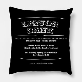 Liquor Bank of Port Sanford Pillow