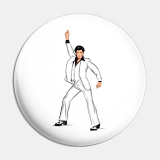 John Travolta Pin