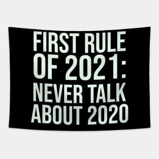 New Years Party Funny New Year 2020 2021 Sarcastic Sarcasm Tapestry