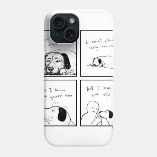 Dog Loves you still Phone Case