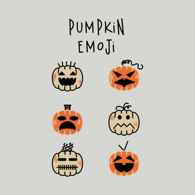 Pumpkin Halloween Emojis! by 1stofjanuary