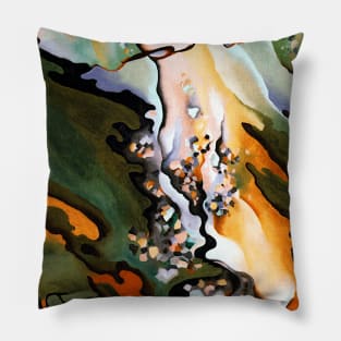 High Resolution From the Lake No. 3 by Georgia O'Keeffe Pillow