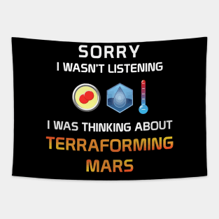 Focused Terraforming Mars Player Tapestry