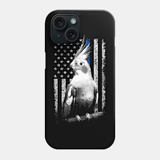 Cockatiel Charm Stylish Tee Celebrating the Beauty of Pet Birds Phone Case