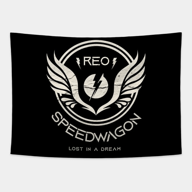 Reo-Speedwagon Tapestry by McKenna Guitar Sales