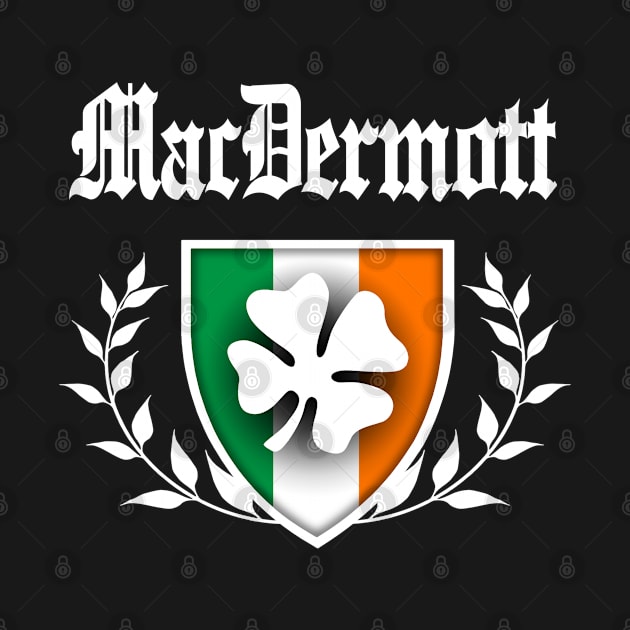 MacDermott Shamrock Crest by robotface