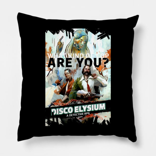 Detective RPG Pillow by GALER