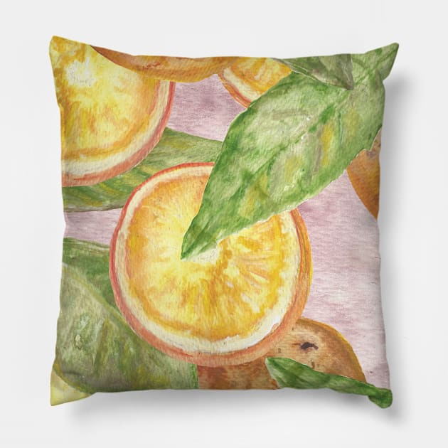 oranges Pillow by msmart