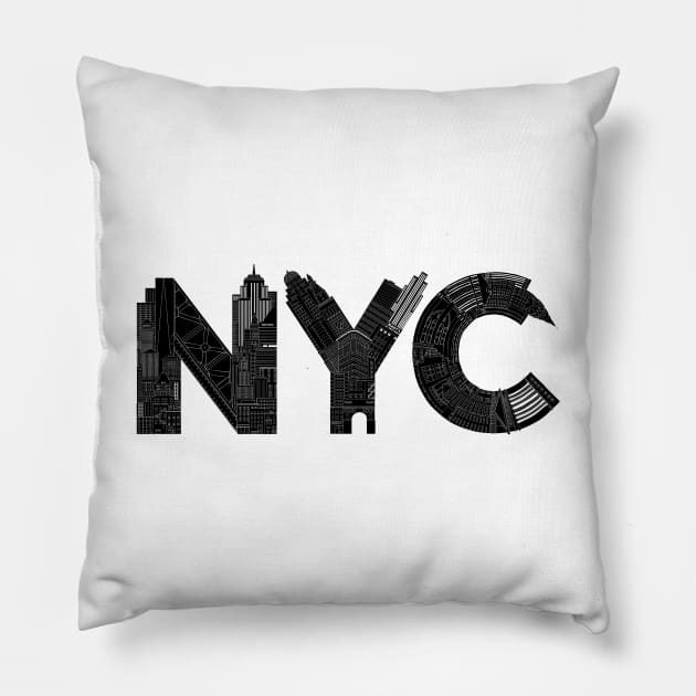 NYC Pillow by astronaut