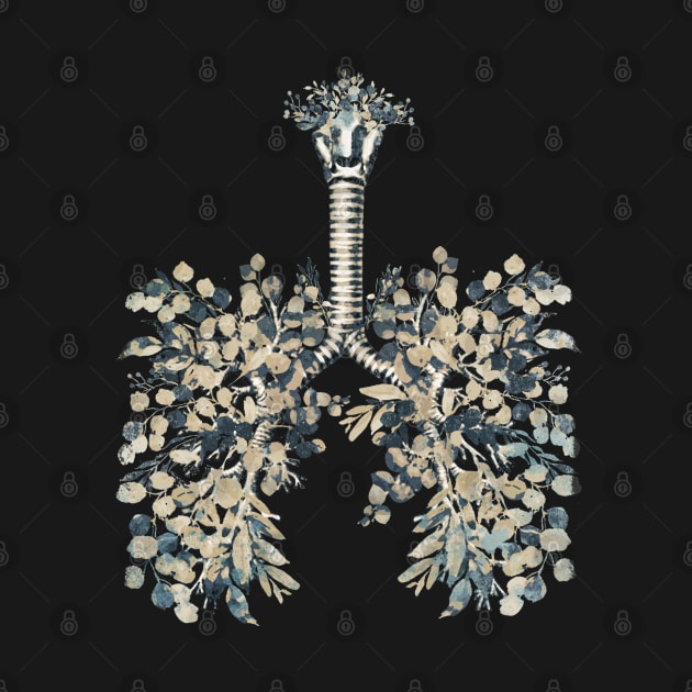 Lung Anatomy / Cancer Awareness 14 by Collagedream