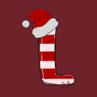 Letter L (Christmas Alphabet) T-Shirt