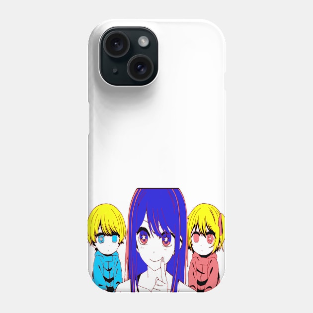 Oshi no Ko Hoshino family Phone Case by OtakuPapercraft