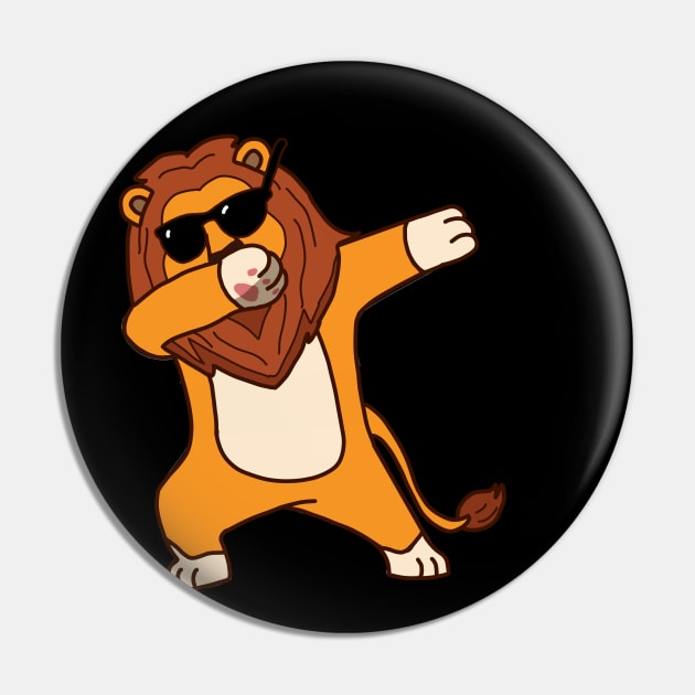 Dabbing Lion Pin by TheUnknown93