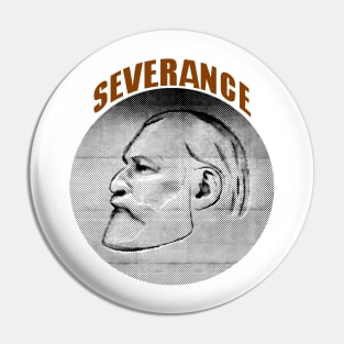 severance series Adam Scott and Britt Lower fan works graphic design by ironpalette Pin