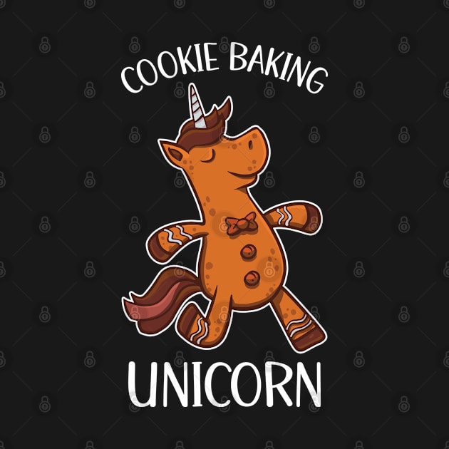 Cookie Baking Unicorn by OnepixArt