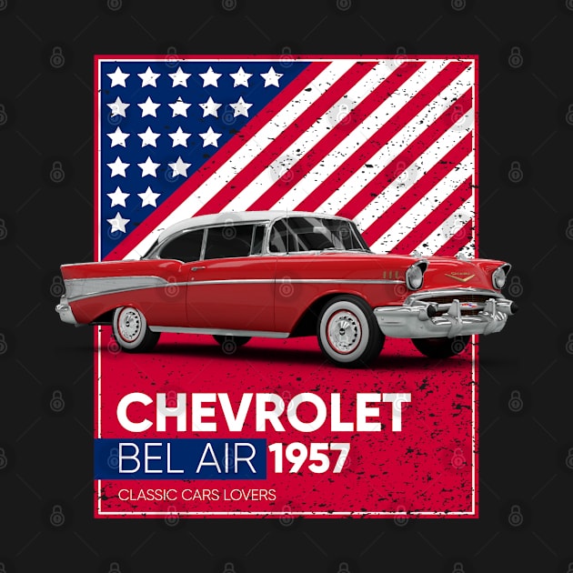 Classic Car Bel Air 1957 by cecatto1994