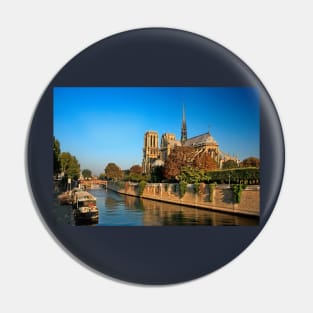 Notre-Dame and river Seine Pin