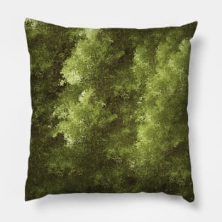 Abstract Fall Season Tree Painting Patterns Pillow