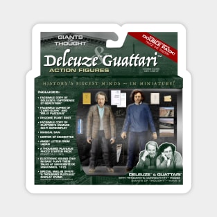 Deleuze & Guattari Action Figure 2-Pack Magnet