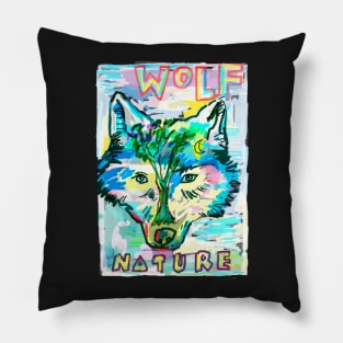 Wolf Nature Pillow