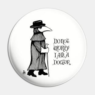 Plague Doctor Redux Pin