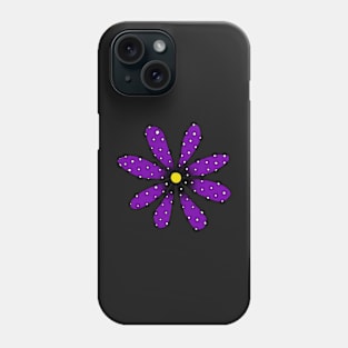 Purple FLower Power Phone Case