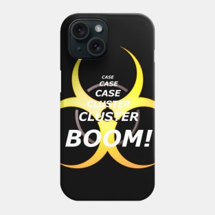 case case cluster boom! Coronavirus Phone Case