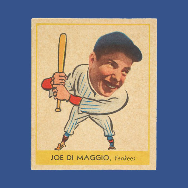 Disover Joe DiMaggio 1938 Goudey Heads Up - Joe Dimaggio - T-Shirt