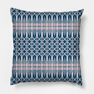 Thai fabric patterns for making sarongs Pillow