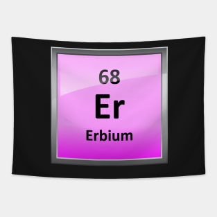 Erbium Periodic Table Element Symbol Tapestry