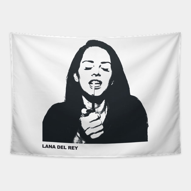 Retro Lana del rey Tapestry by louisaurus