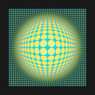 Homage to Vasarely T-Shirt