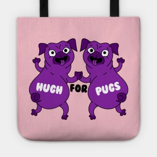 Hugs For Pugs Funny Gift Tote