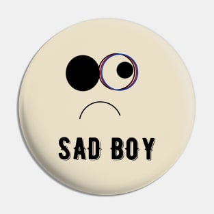 Sad boy limited edition Pin