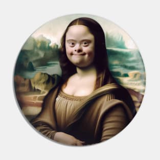 Empowerment Mona: World Down Syndrome Day Pin