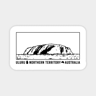Uluru Illustration Magnet