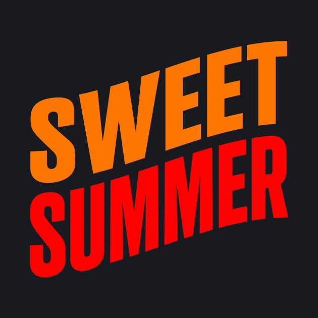 Sweet summer by Evergreen Tee