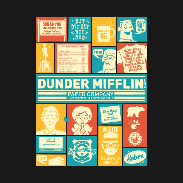 Dunder Mifflin by Oneskillwonder