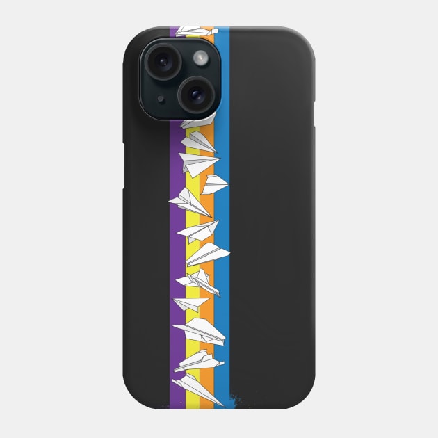 Airplane stripe Phone Case by AMDesigns