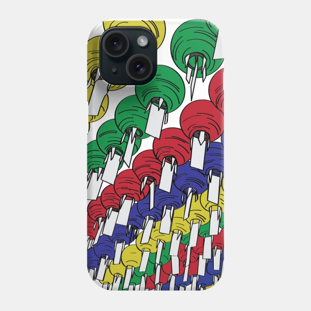 Thousands of paper lanterns Phone Case by LLLUID